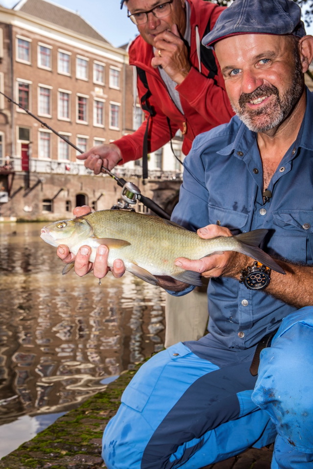 Marco Kraal mikt op stadse voorn en brasem.