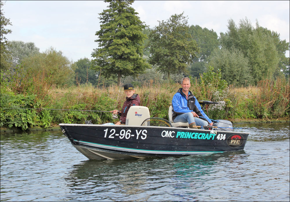 Eddy onderweg met Owen…