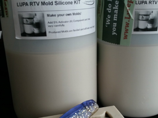 LUPA RTV Mold Silicone : voor het maken van top mallen.