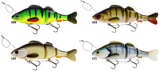 Nu bij Rien de Wolf Hengelsport. Percy the Perch inline hardlure.