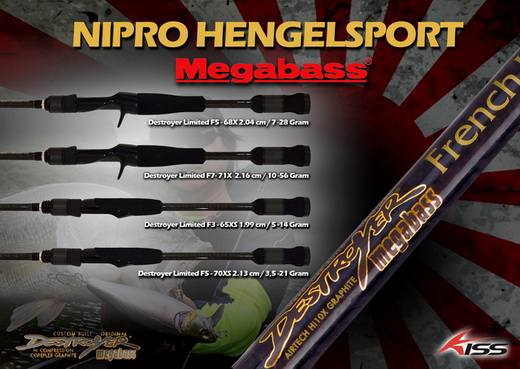 Megabass producten nu bij Nipro Hengelsport.