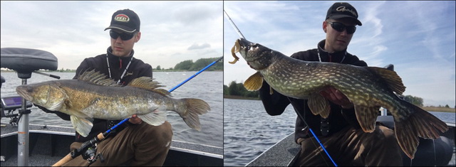 Twee totaal verschillende technieken, maar in combinatie een zeer effectieve visserij.