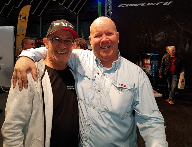 Eindelijk met Mister Penn op de foto! Jaren niet gelukt Leo haha