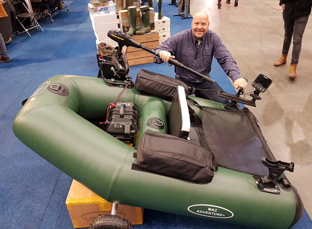 Beurs primeur bij Wim van Vliet van Mac Fishing. De Mac Adventure+