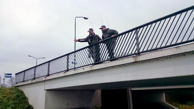 Bruggen hebben een grote aantrekkingskracht op vis én visser.