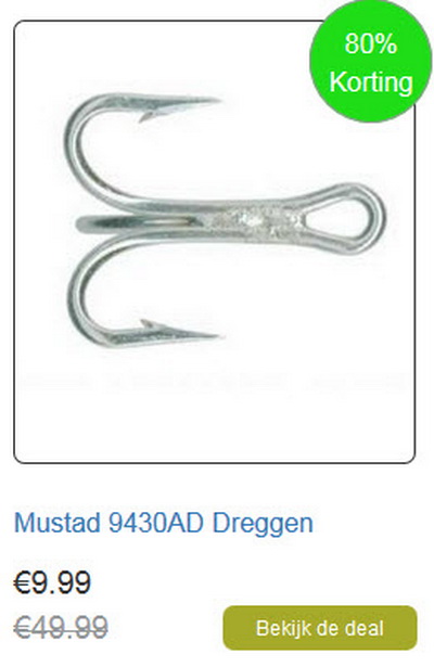 Mustad 9430AD Dreggen