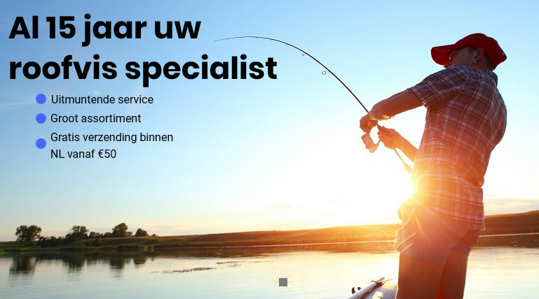 Nieuwe website www.fishingdirect.nl online!