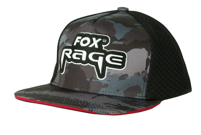 Rage Camo Snapback Cap