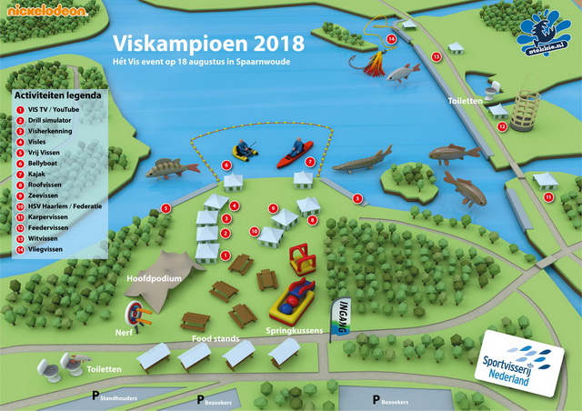 Plattegrond Viskampioen 2018