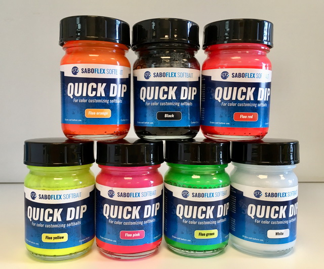 Maak je softbaits attractief met Quick Dip 