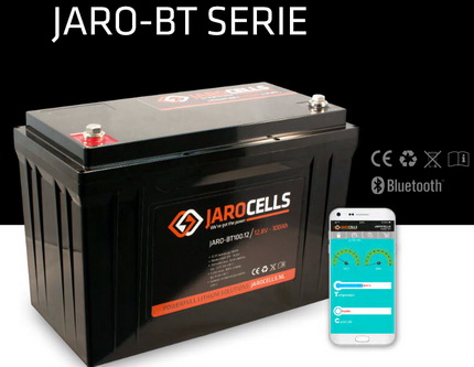 De Jarocells 24V lithium krachtpatser BT100.24