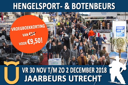 Hengelsportspektakel van het jaar: Dé Hengelsport- en Botenbeurs 2018