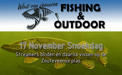 17 november snoekdag bij Wout van Leeuwen Fishing & Outdoor.