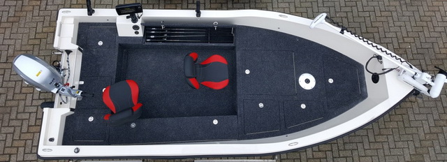 Orka Blackfish 500 tiller indeling