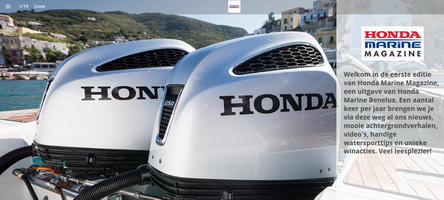 Eerste Honda Marine Magazine Online.