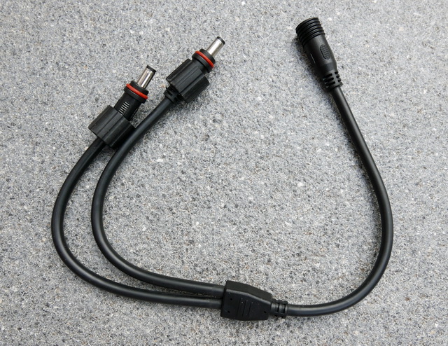 Kabel van FPV om de twee Lithium Ion accu's parallel te schakelen