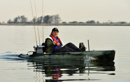 Daniel vd Post-Hobie MirageDrive 180 ontleed.