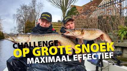 VIDEO: Maximaal effectief op grote snoek – Challenge