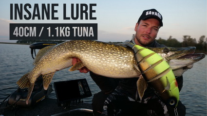 Insane Giant Tuna Lure (40CM / 1.1KG!)… for Pike?!