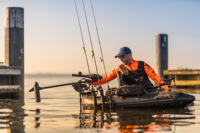 Het gebruik van een elektromotor in de bellyboat is sterk in opmars.