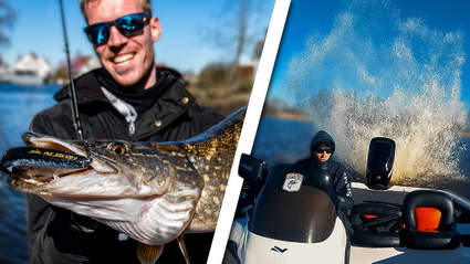 Nieuwe video Fishuals. Een zieke Bassboat voor het het vissen op snoek!