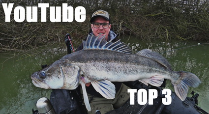 De top 3 YouTube video’s van K.B. Fishing.