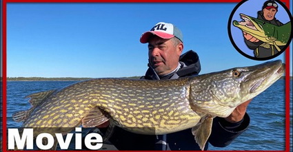 Evert Oostdam Fishing for big pikes in Zweden