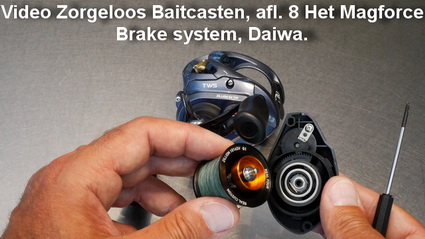 Video Zorgeloos Baitcasten, afl. 8 Het Magforce Brake system, Daiwa.