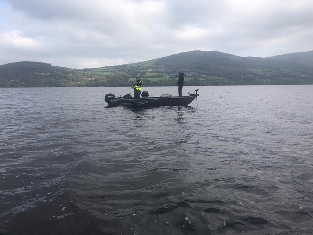 Fishing on Lough Derg, great place to be.