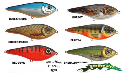 Nieuwtjes van Strike Pro bij Pike Master Lures.