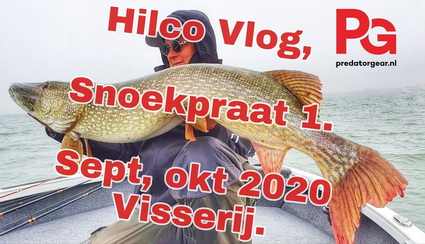 Hilco Vlog 1,  Snoekpraat, tactiek en juiste shads.