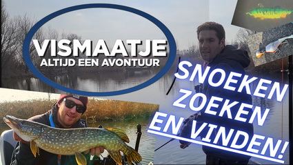 Nieuwe video Vismaatje. Zoeken naar Snoek.