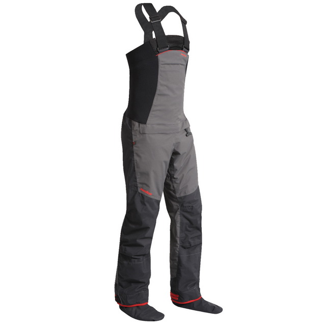 Een Nookie Pro Bib Dry Trousers is ideaal om mee in het water te lopen.