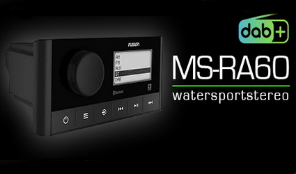 De nieuwe watersport stereo FUSION MS-RA60