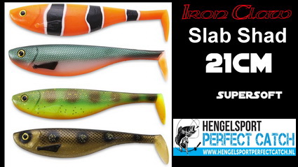 Slab Shad en Moby Softbaits bij Hengelsport Perfect Catch.