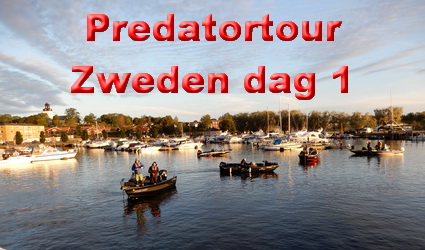 Predatortour Zweden eerste wedstrijddag. Grootste snoek 125cm!