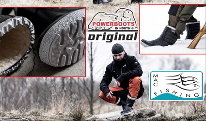 De Thermo PowerBoots uit Zweden! Nieuw bij Mac Fishing.