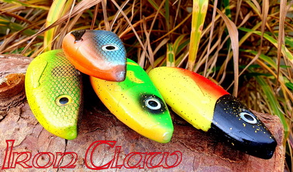 De Iron Claw Slab Shad familie.