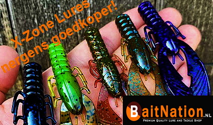 X Zone lures nergens goedkoper dan bij BaitNation!