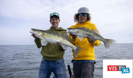 Roofvissen op het IJsselmeer in VIS TV XL