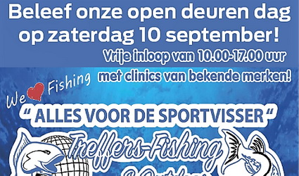 GROTE OPEN DEURENDAG / MINI BEURS 2022 Treffers Hengelsport