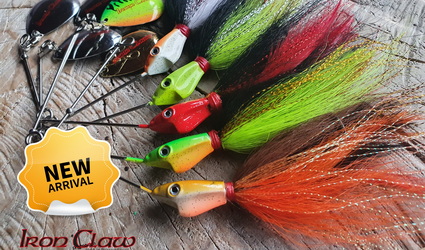 De Iron Claw Dizzy BT spinnerbaits zijn er!