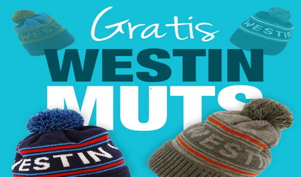 Gratis Westin muts bij besteding van 150 euro.