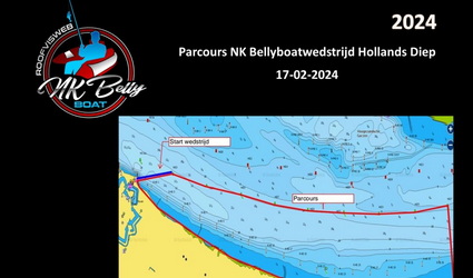 1e Wedstrijd NK Bellyboat vissen van start op Hollands Diep