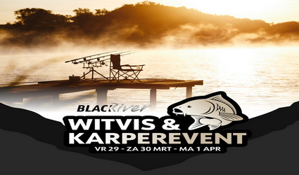 Witvis- & Karper Event bij Black River in Hasselt