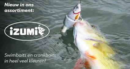 Nieuw bij DeRoofvisser Izumi kunstaas