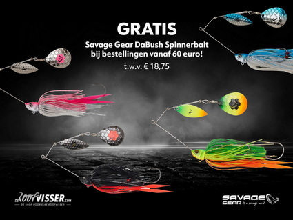 GRATIS Savage Gear Da Bush Spinnerbait