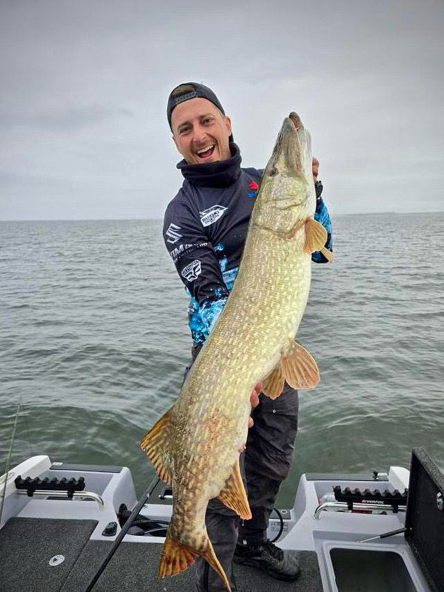 Grootste snoek van de dag 120,4cm