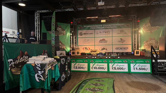 Het podium van de Predatortour Zweden 2025