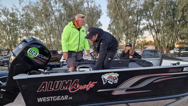 Dagelijks boot Inspectie voor de deelnemers!